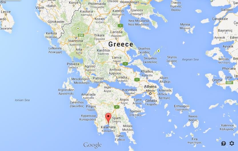 Earthquake Kalamata 29th September 2016