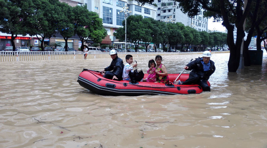 typhoon megi flooding
