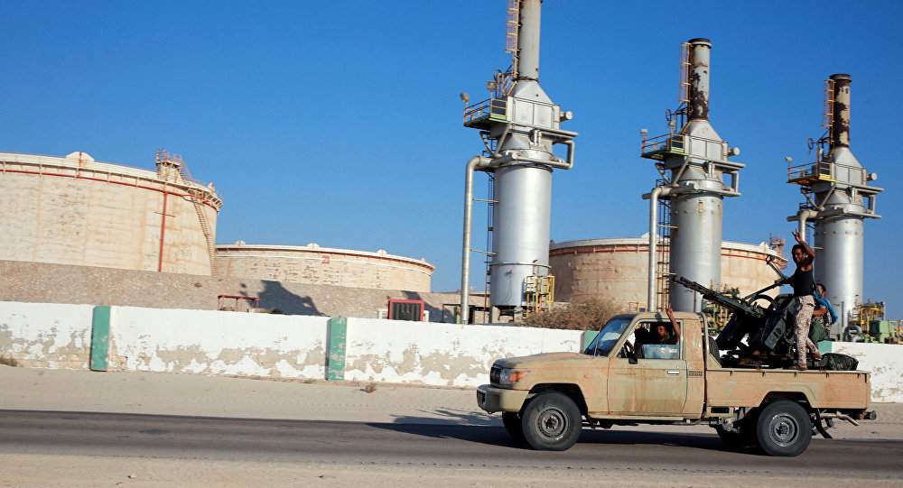 Click to enlarge Libya oil terminals
