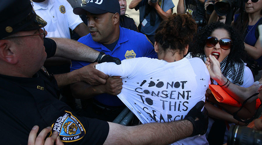Click to enlarge Protest