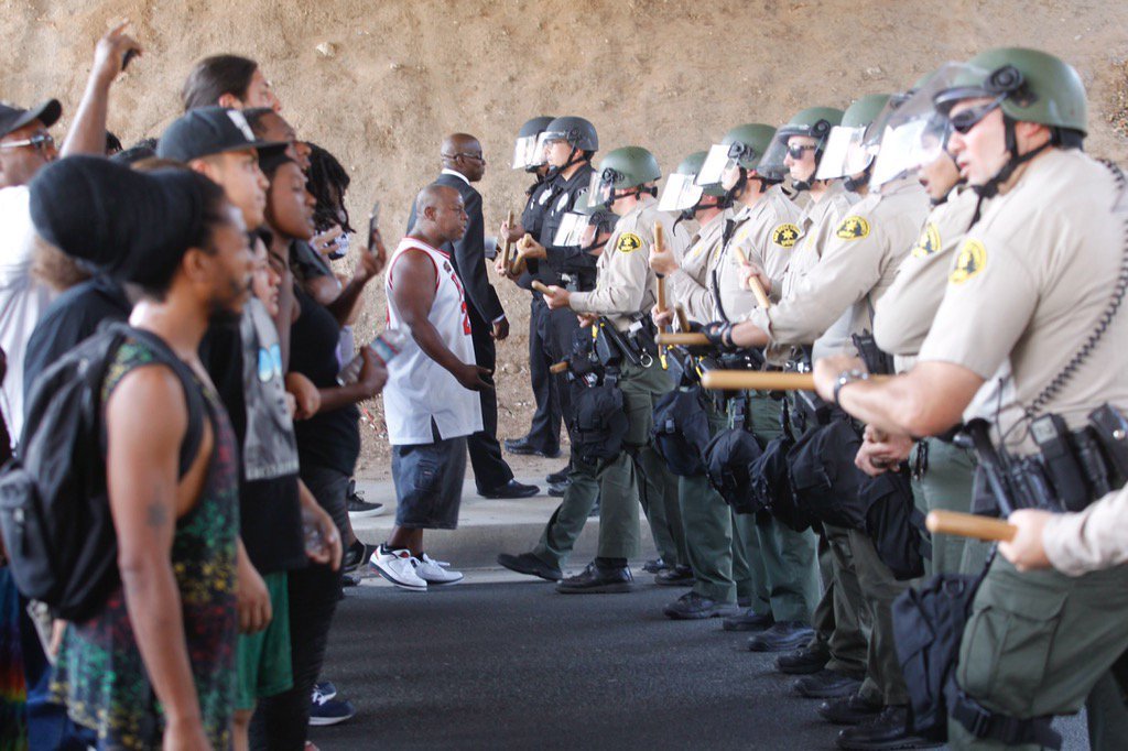 el cajon protests