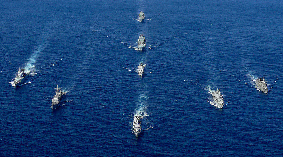 italy iran drills gulf of oman