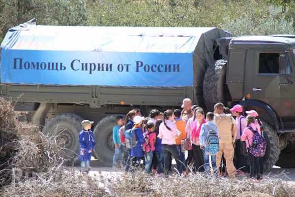 russia aid