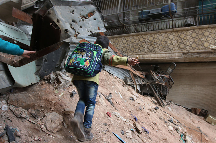 Click to enlarge human shields
