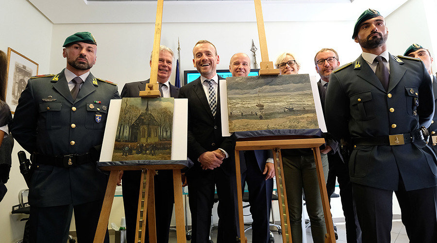 2 stolen van gogh paintings italian job