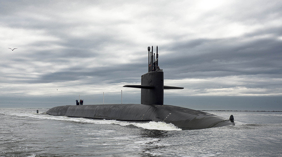 Ohio-class ballistic missile submarine USS Tennessee