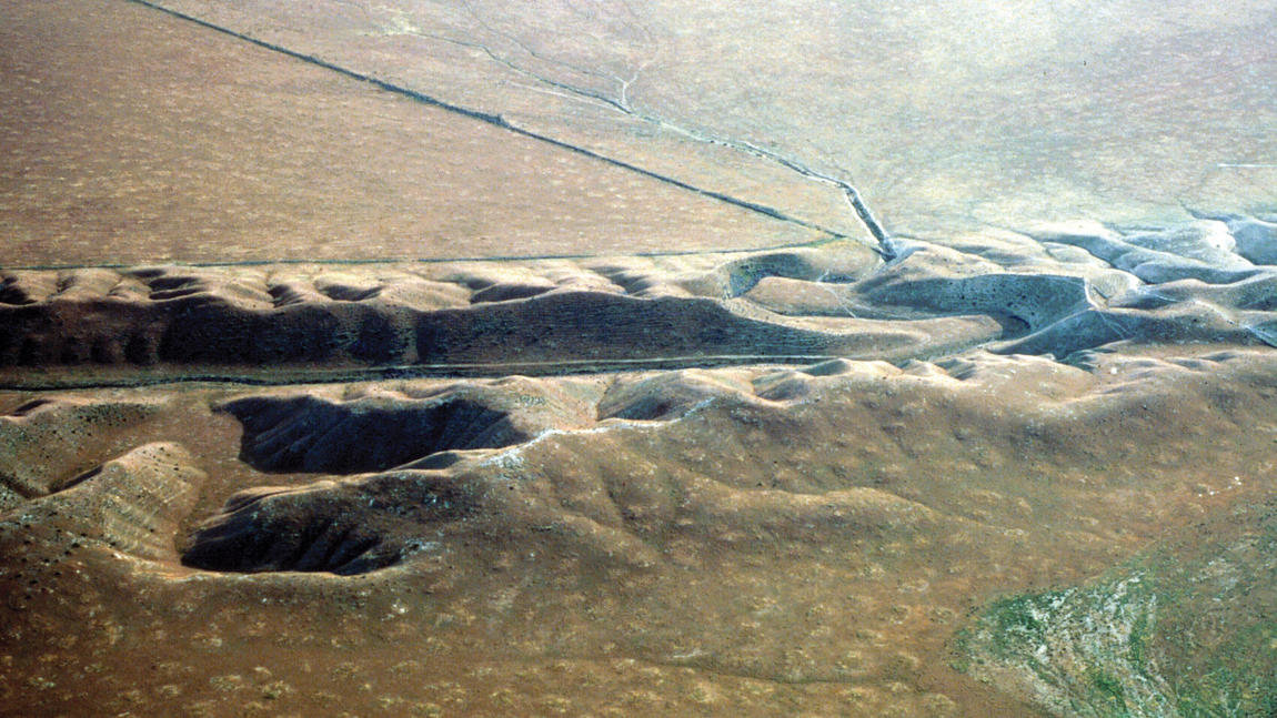 Click to enlarge san andreas fault