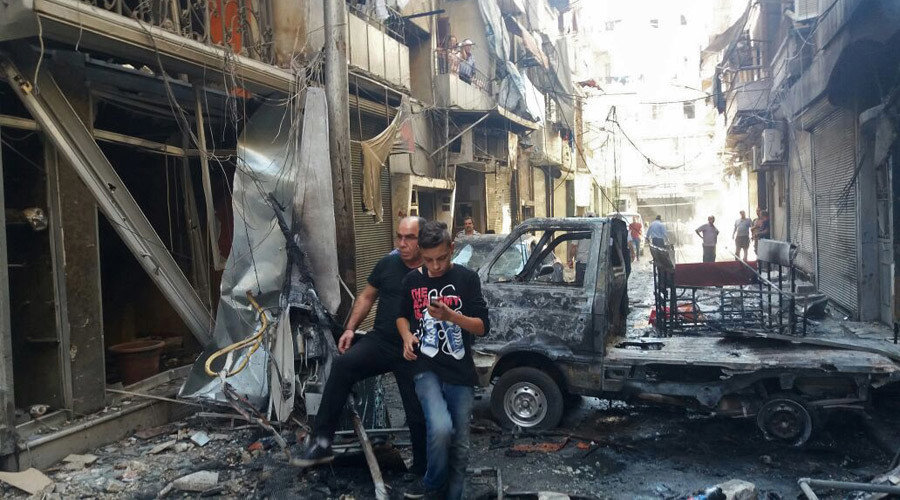 aleppo shelling