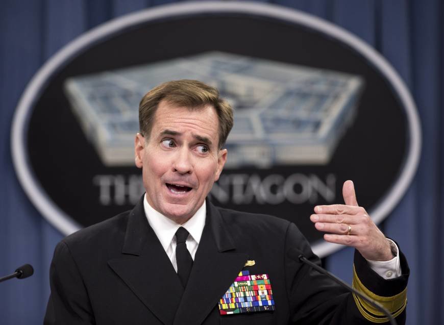 Rear Admiral John F. Kirby