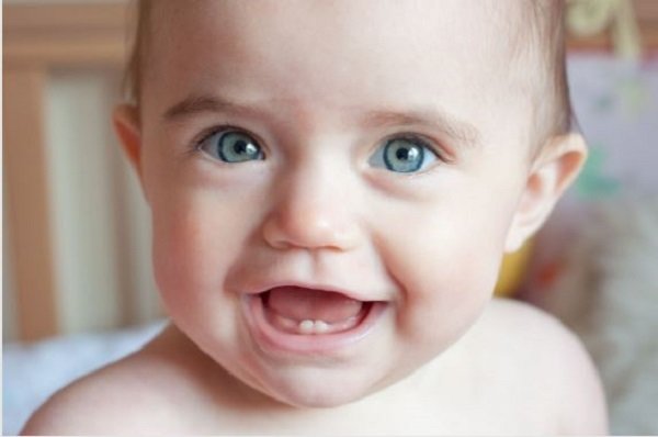 smiling baby