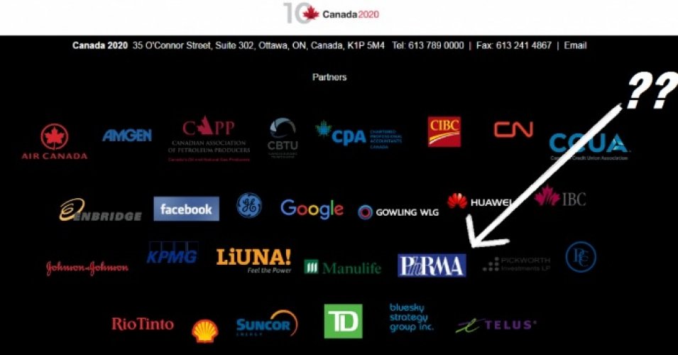 Click to enlarge U.S. Pharma lobby Canada
