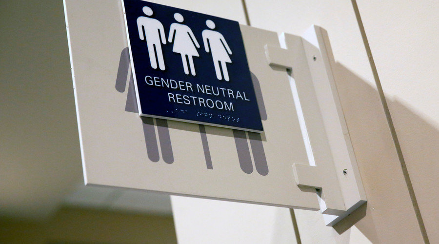 Gender bathroom sign