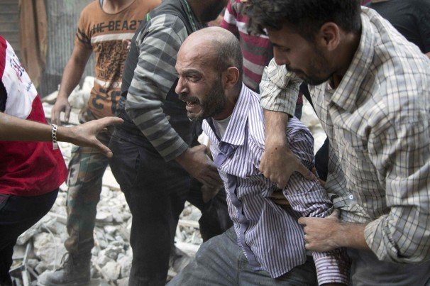 bombing syria