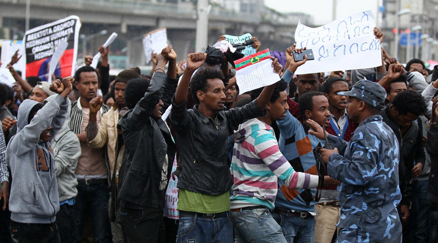 stampede in Ethiopia