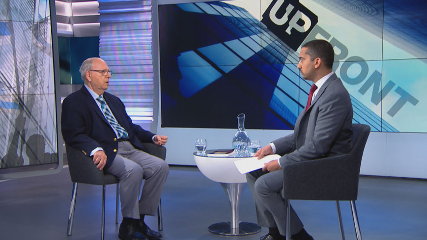 Efraim Halevy, former director of Israel’s national intelligence agency, Mossad