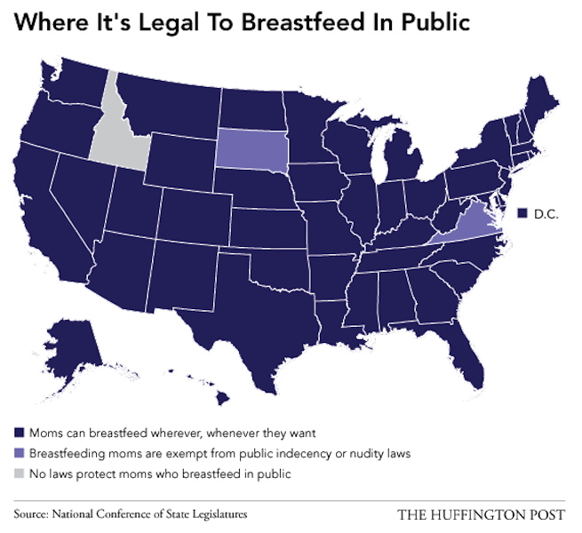 breast feeding laws