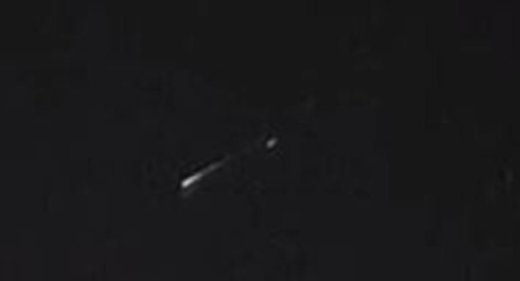 meteor over UK