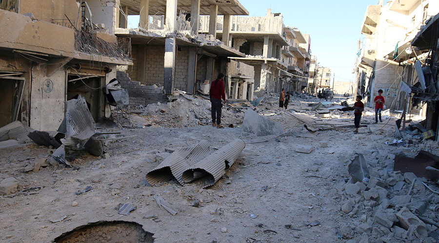 Click to enlarge Syria destroyed buildings