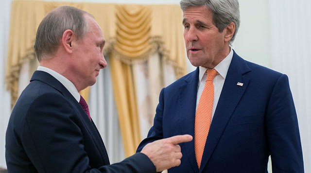 Putin and Kerry