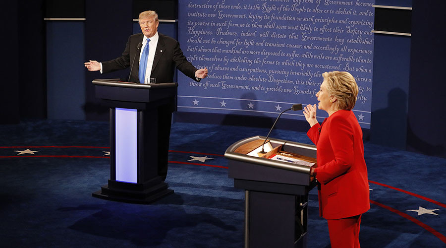 Donald Trump and Hillary Clinton