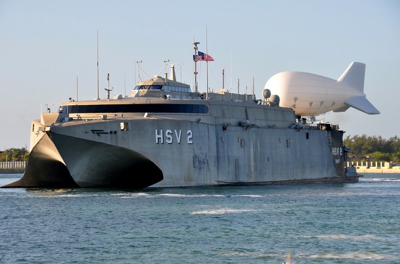 Click to enlarge HSV-2 Swift UAE US ship