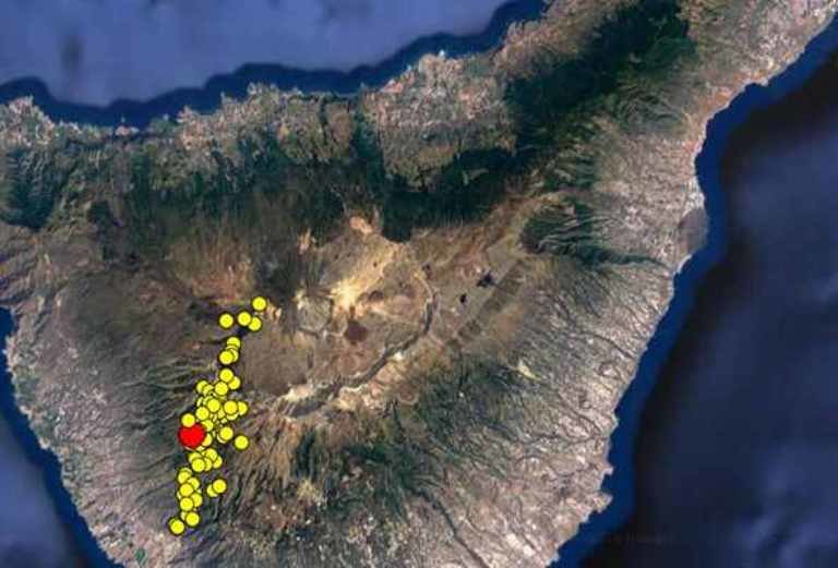 Tenerife earthquake swarm