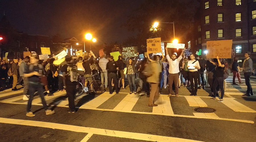DC Sterling Protest