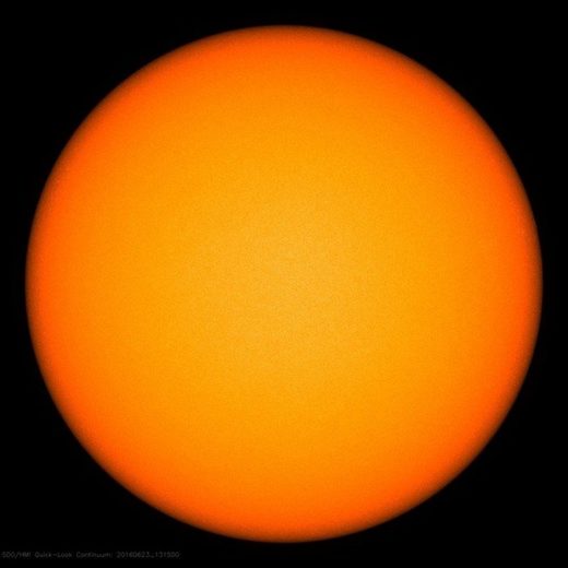 sun no sunspots