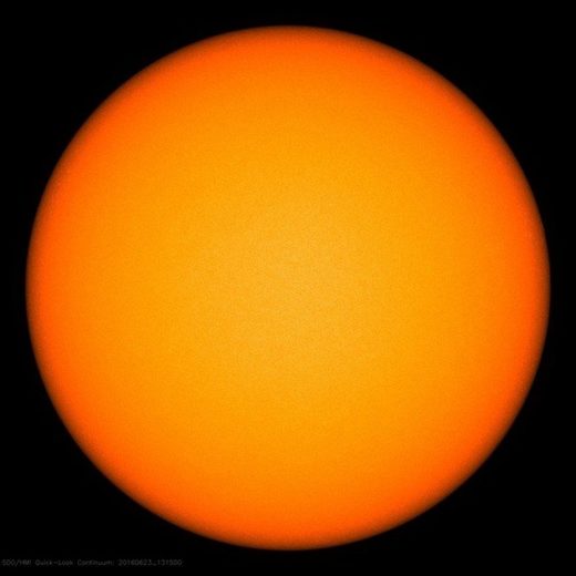 sun no sunspots