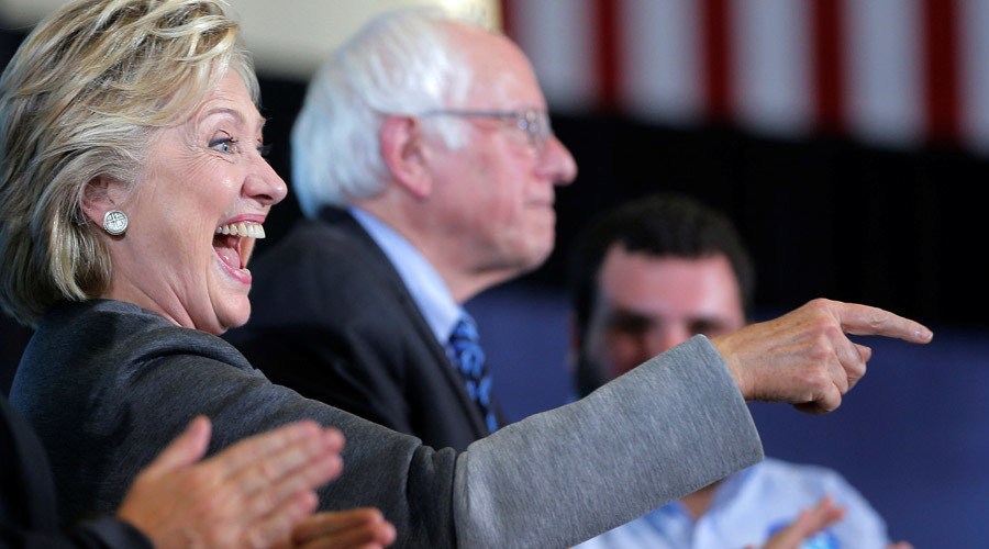 sanders clinton