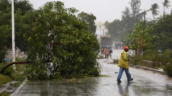 Hurricane hits Haiti