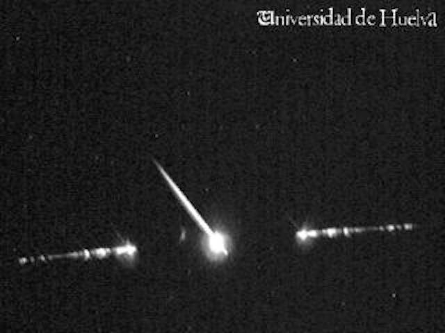 Calar Alto Spain fireball