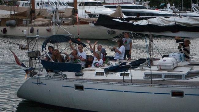 Zaytouna (olive) solidarity boat bound for the Gaza Strip