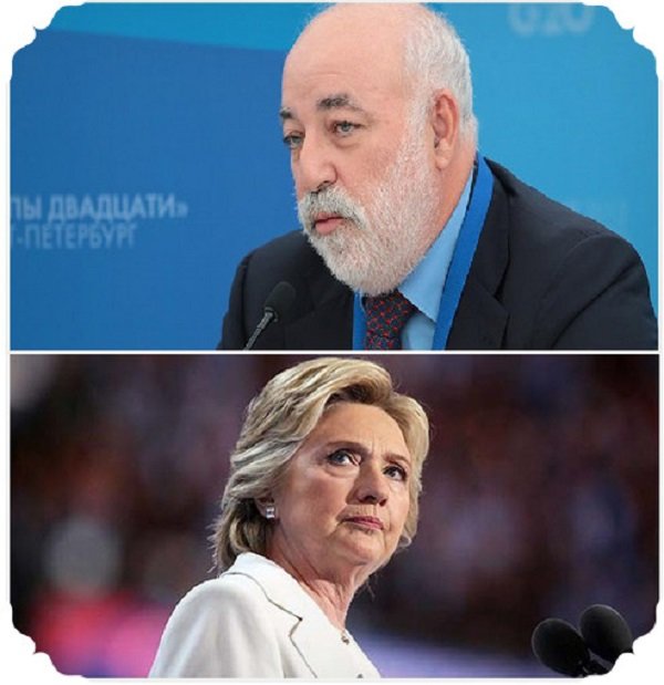 Viktor Vekselberg and Hillary Clinton