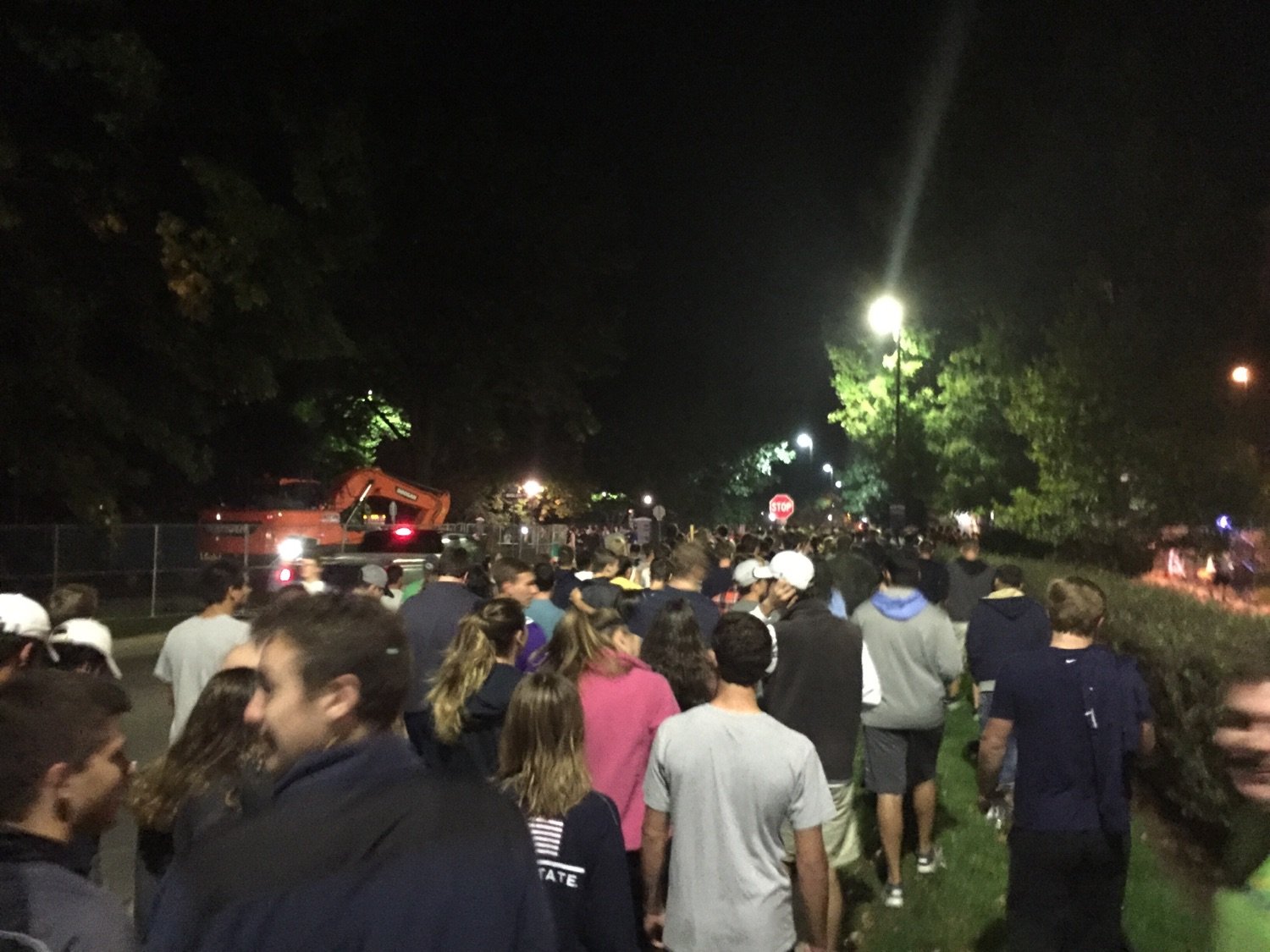 Penn State clown hunt