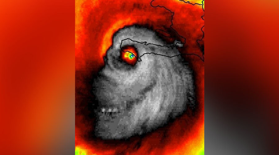 Click to enlarge monster storm Hurricane Matthew