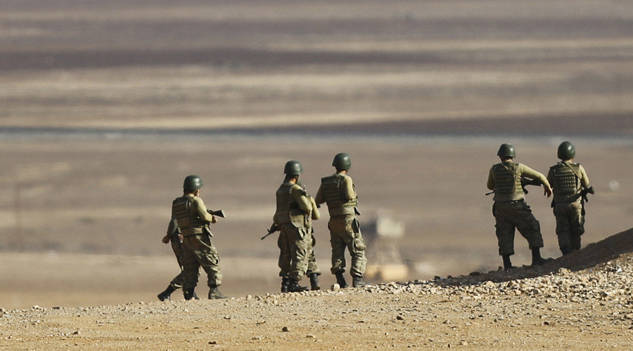 turkish troops