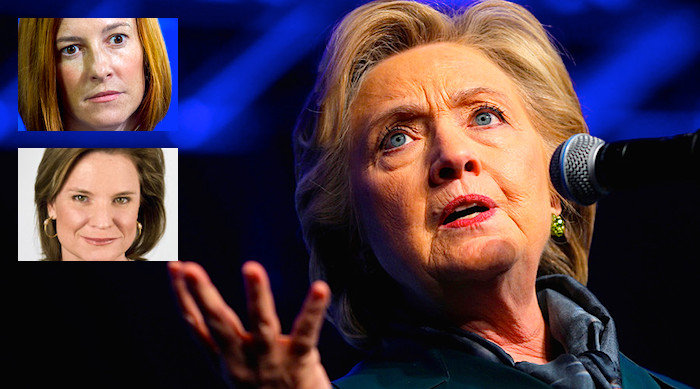Killary, Jennifers Psaki and Palmieri