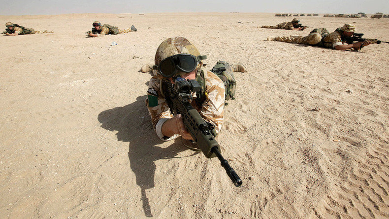 Click to enlarge UK soldiers in Afghanistan