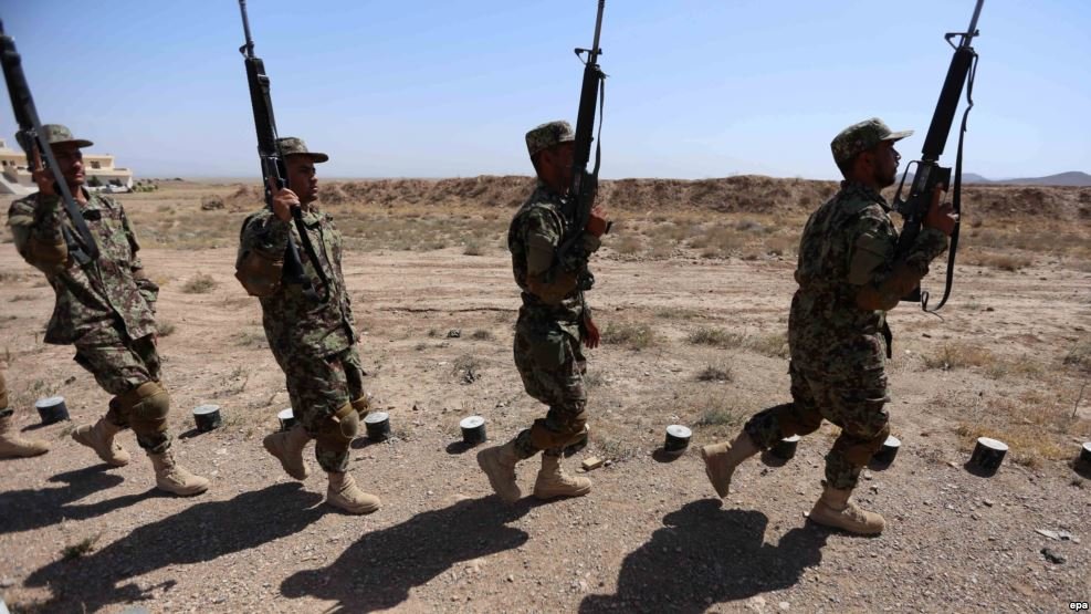 Afghan National Army soldiers
