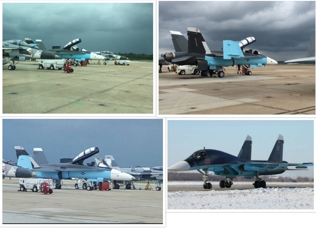 US jets painted like Russian jets