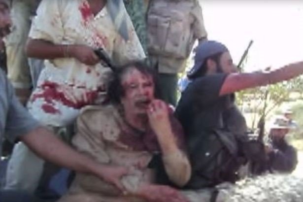 Gaddafi Lynching