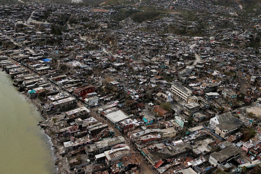 Jérémie, Haiti destroyed by hurricane