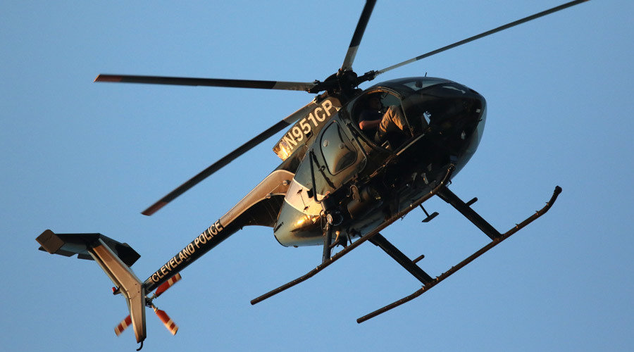 police helicopter