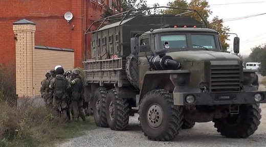 Russian army vehicle