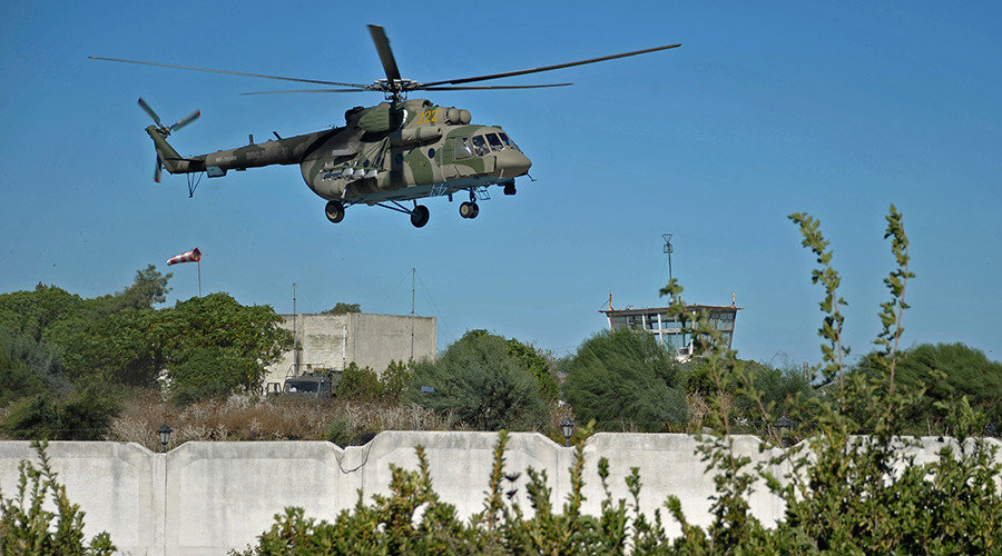 Russian Mi-8 helicopter