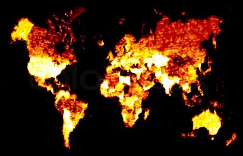 world on fire