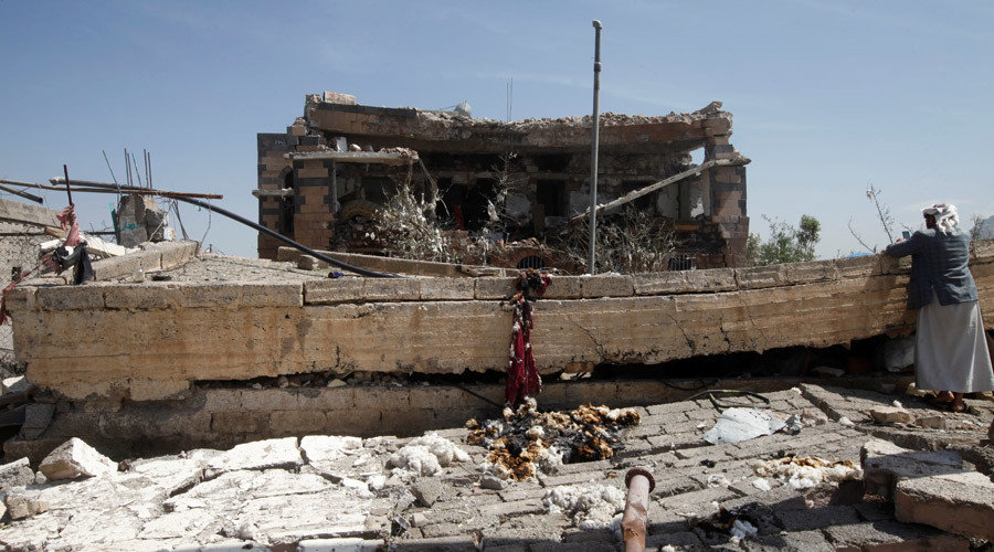 Saudi bombing of funeral in Yemen