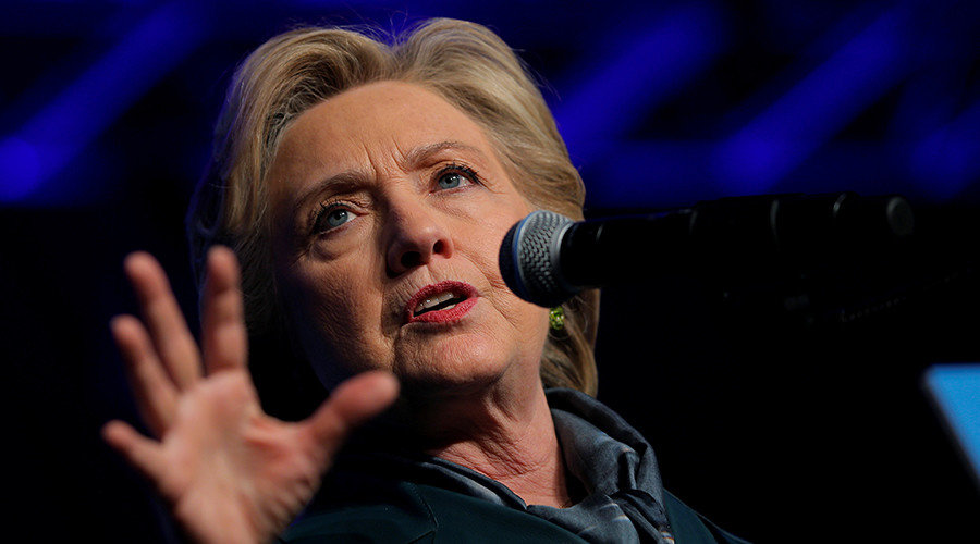 U.S. Democratic presidential nominee Hillary Clinton