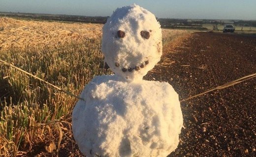 Perth snowman